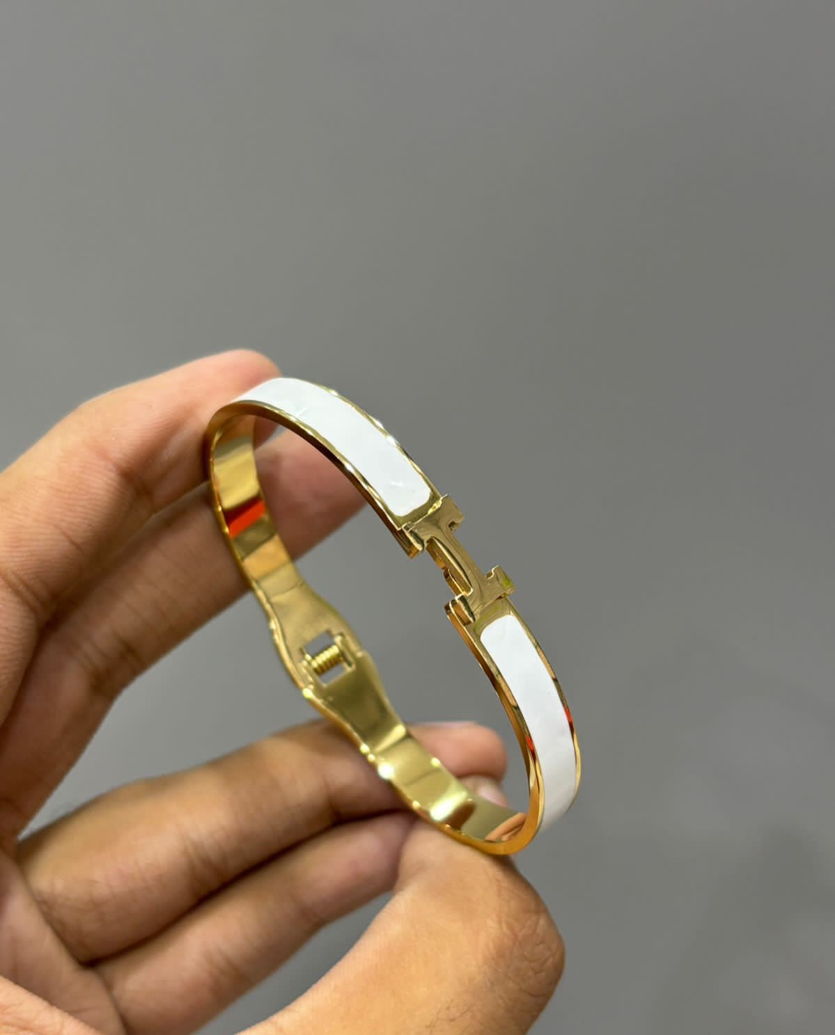 Hermes Enamel Bracelet