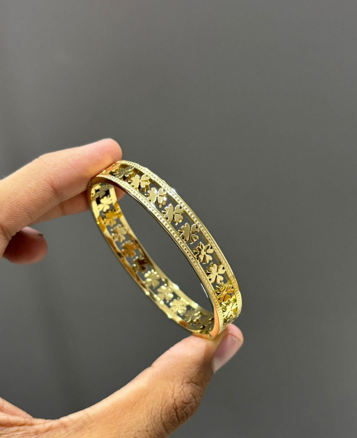 Flower Gold Bracelet