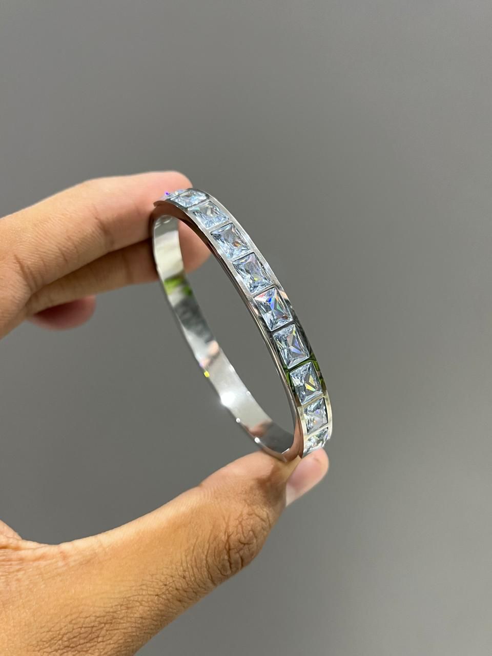 Silver Stone Bracelet