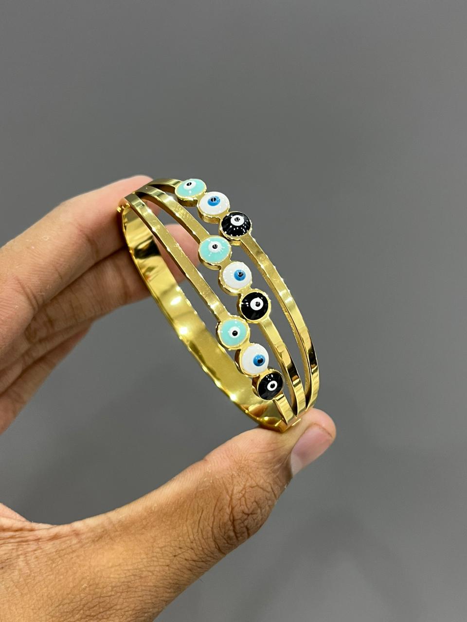 Evil Eye Broad Bracelet