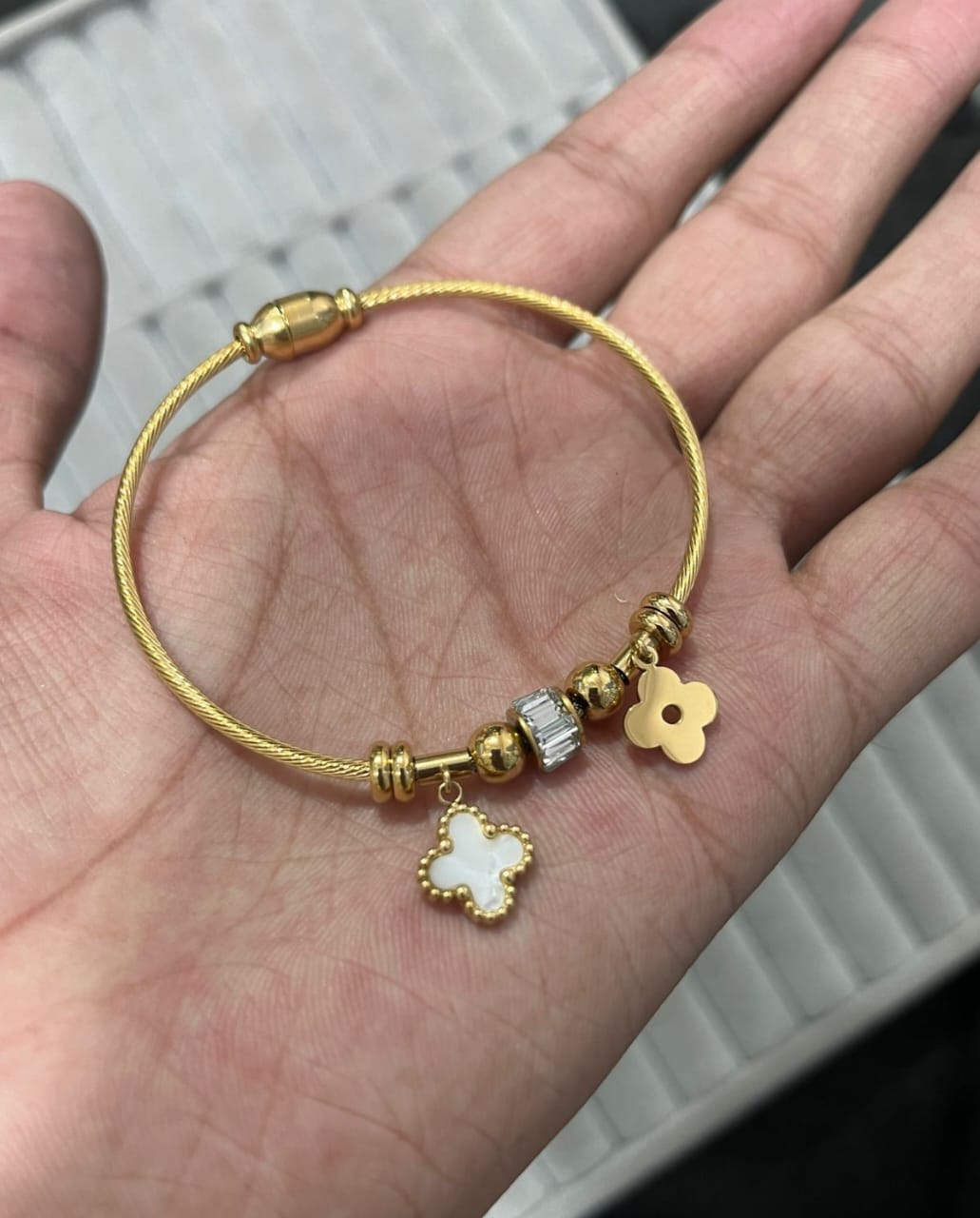 Clover Charm Bracelet