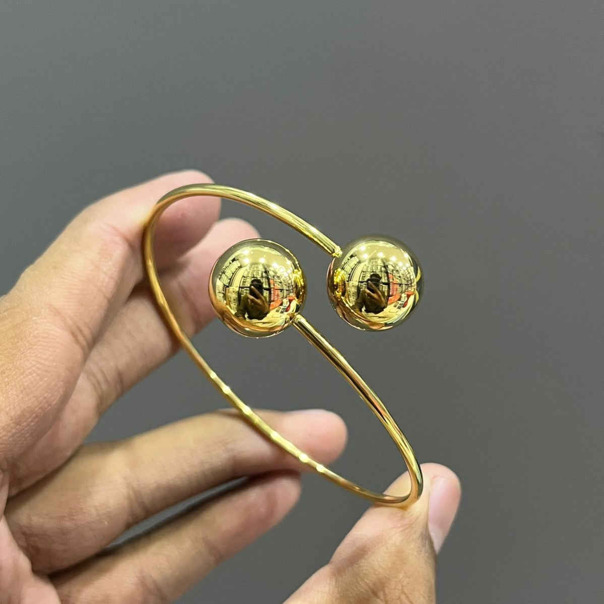 Double Ball Bracelet