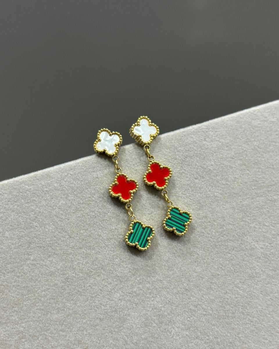 Clover Hanging earrings