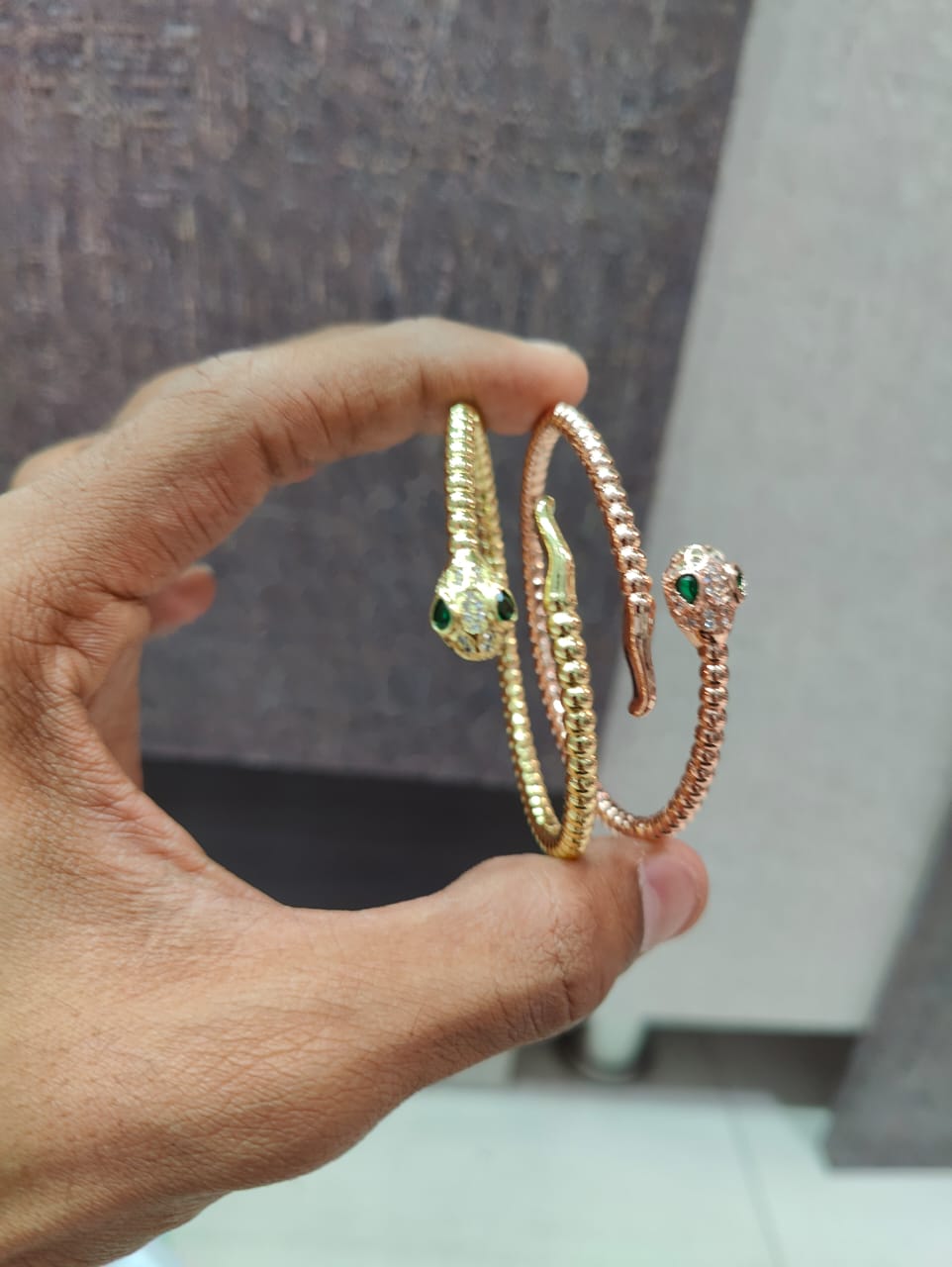 Spiral Snake Bracelet