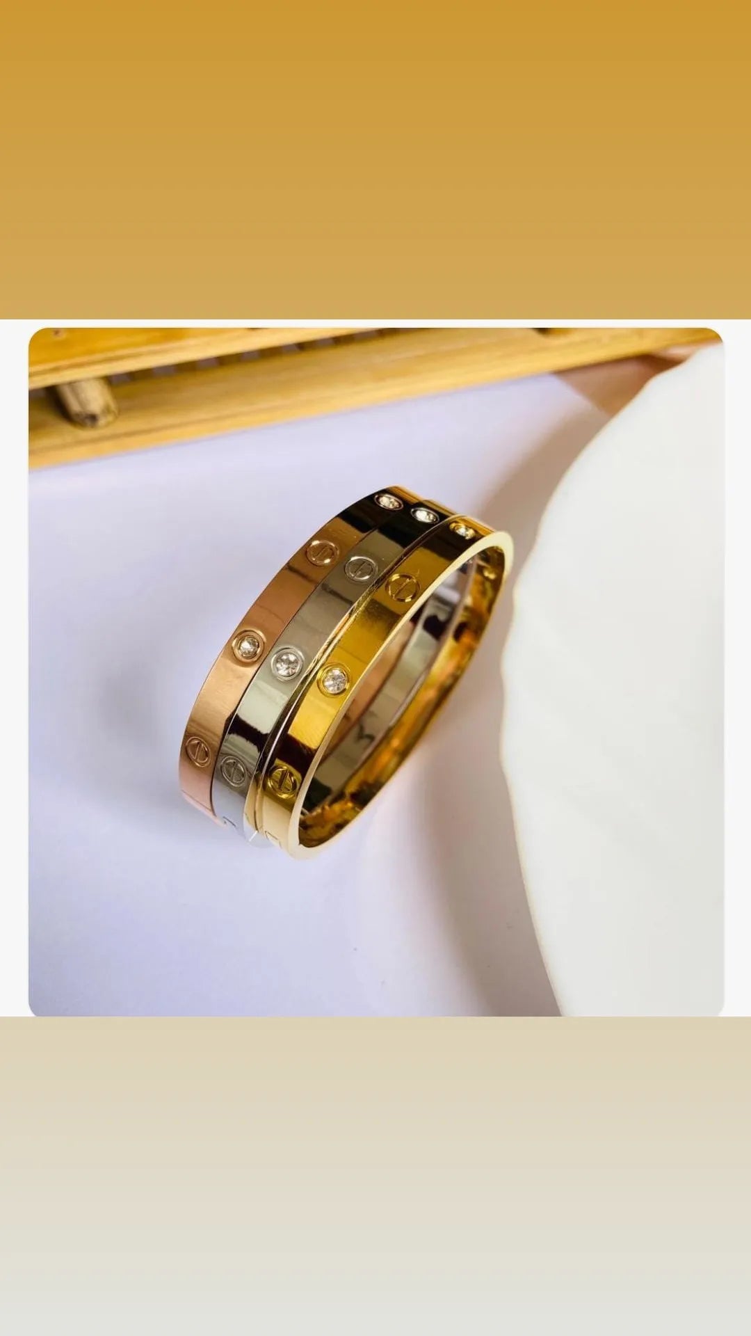 Cartier Bracelet - Rose Gold