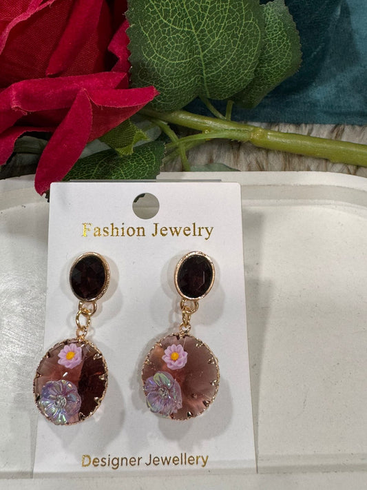 Stone Earrings