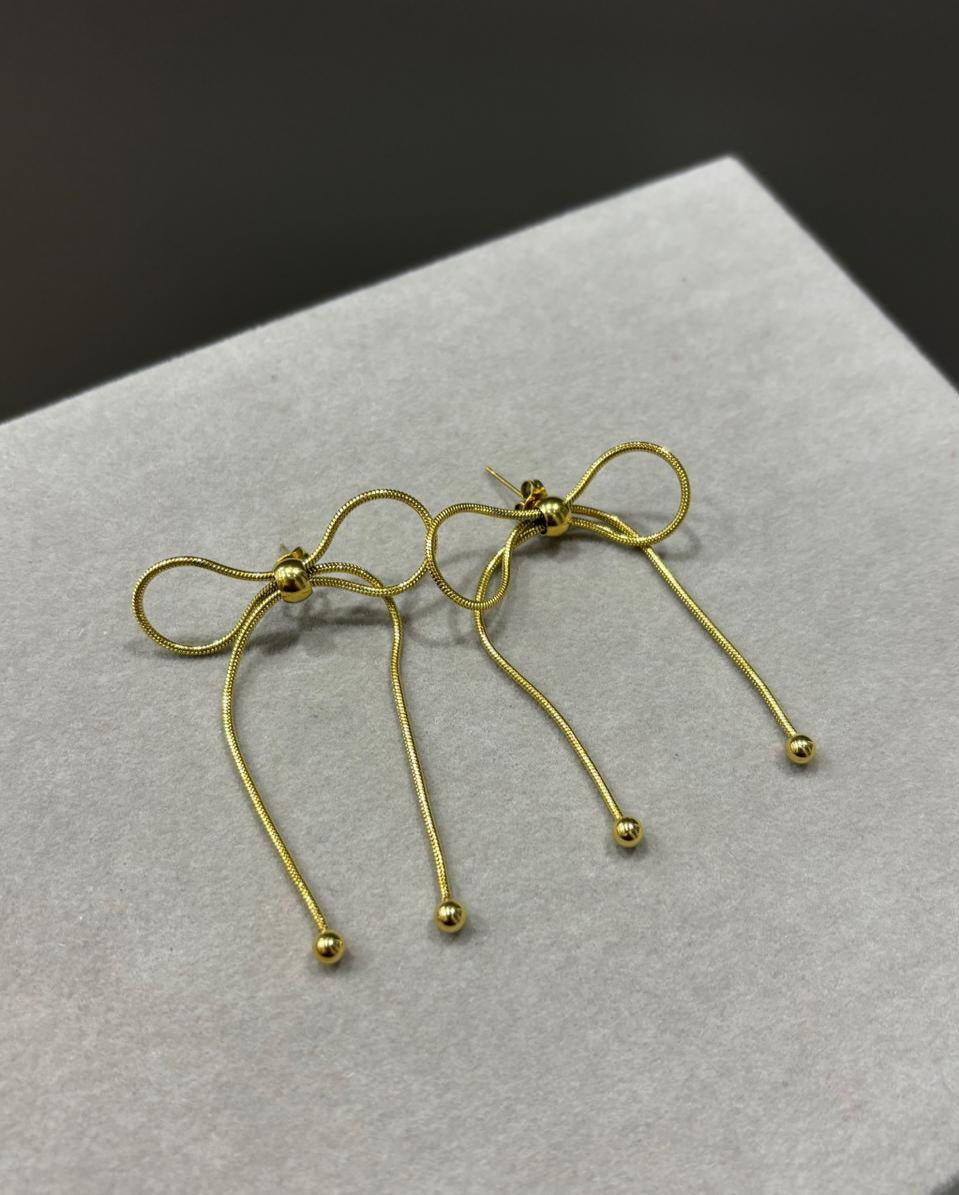 Bow earrings