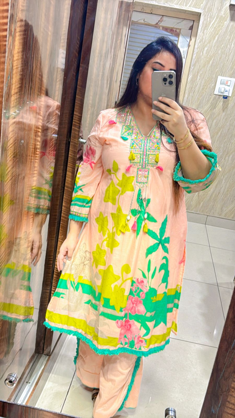 Floral Cordset With lacing