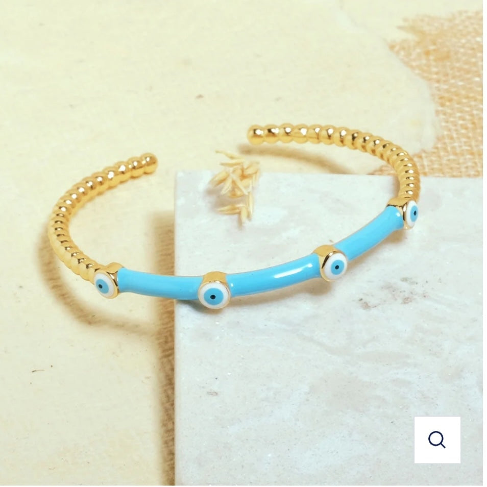 Evil eye bracelet
