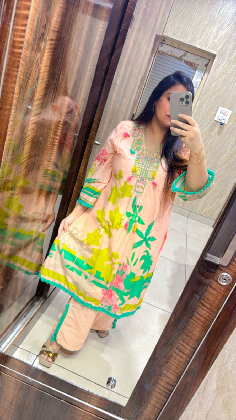 Floral Cordset With lacing